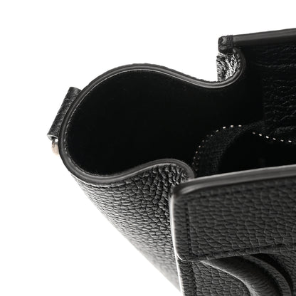 Celine Drummed Calfskin Nano Luggage Black 11 of 11