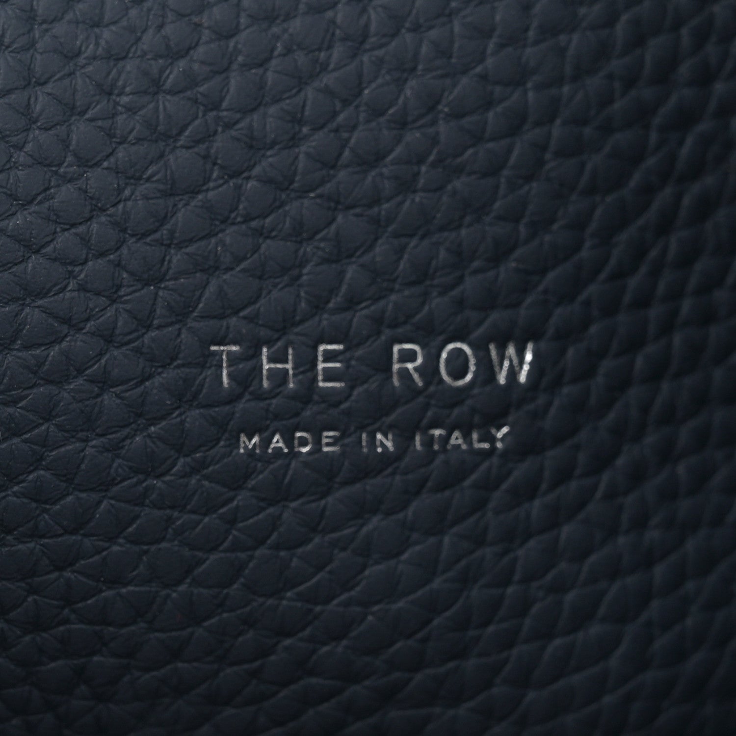 The Row Matte Grained Calfskin Soft Margaux 15 Indigo 6 of 10
