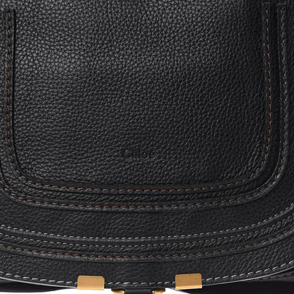 Chloe Calfskin Medium Marcie Satchel Black 10 of 10