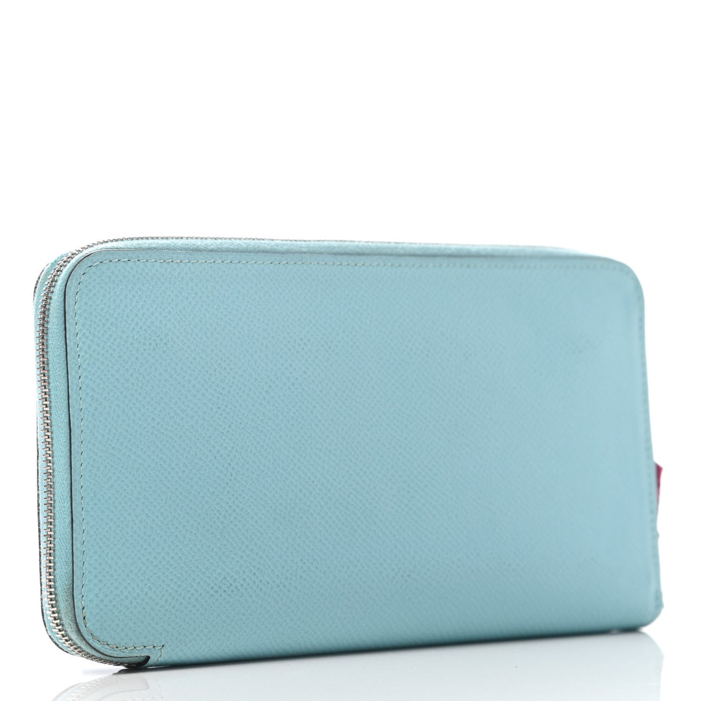 Epsom Silk'In Wallet Bleu Atoll Rose Tyrien