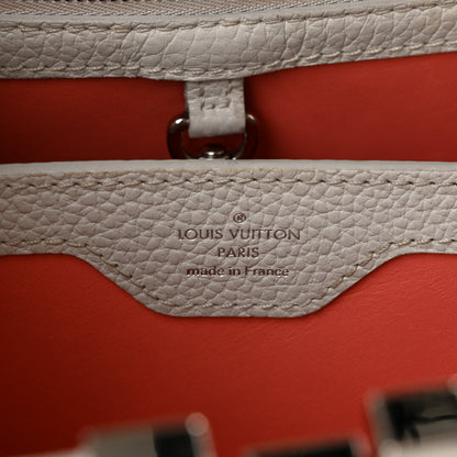 Louis Vuitton Taurillon Gradient Cloudy Capucines BB Corail 6 of 10