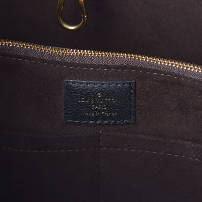Louis Vuitton Calfskin Monogram Kimono Tote Black 6 of 8