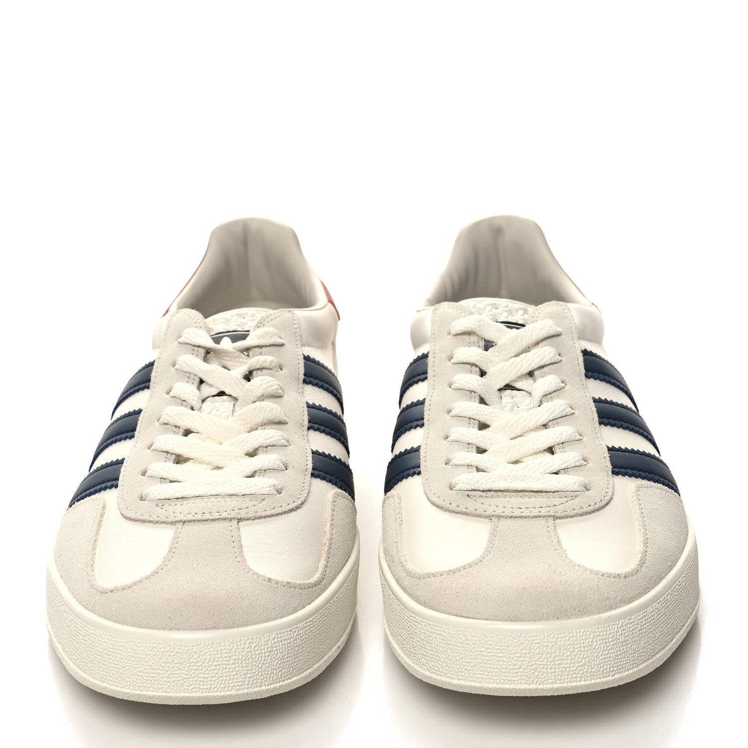 Gucci X ADIDAS Suede Madeira Demetra Womens Gazelle Sneakers 9.5 Mystic White Off White Blue Agata 2 of 8