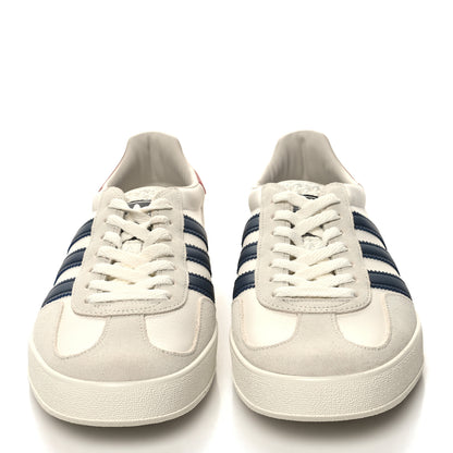 Gucci X ADIDAS Suede Madeira Demetra Womens Gazelle Sneakers 9.5 Mystic White Off White Blue Agata 2 of 8