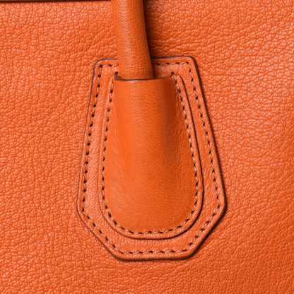 Givenchy Grained Goatskin Antigona Zippered Tote Orange 42 of 44