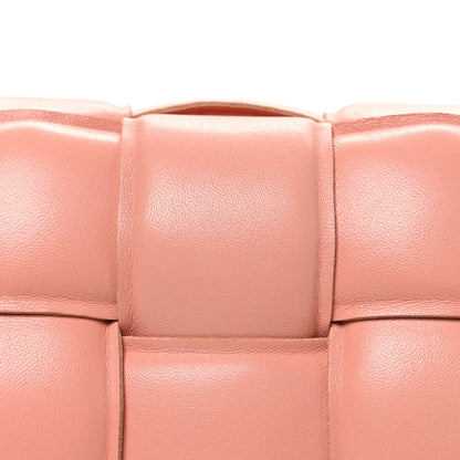 Bottega Veneta Nappa Maxi Intreccio Padded Cassette Crossbody Bag Peachy Peachy 9 of 12