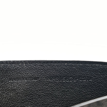 Saint Laurent Classic Toile Monogram Fragments Pouch Black Lino 7 of 7