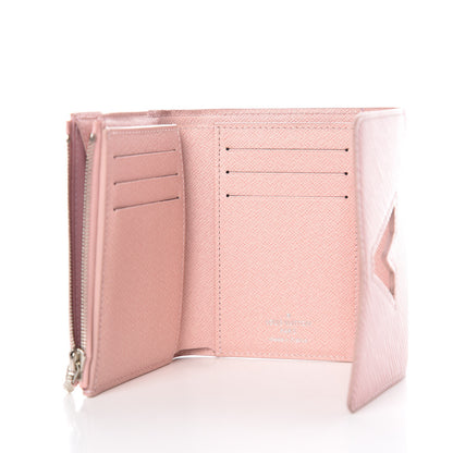 Louis Vuitton Epi Twist Compact Wallet Rose Ballerine 5 of 13