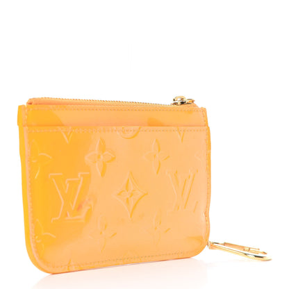Louis Vuitton Vernis Key Pouch Jaune Passion 3 of 9