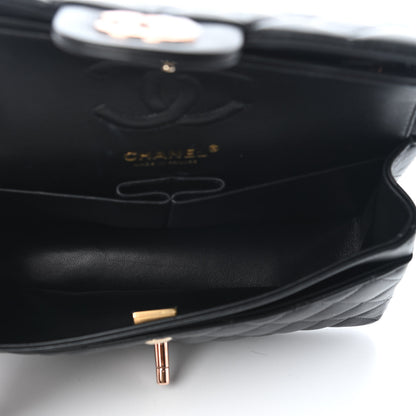 Chanel Lambskin Quilted Small Double Flap Black 4 of 8