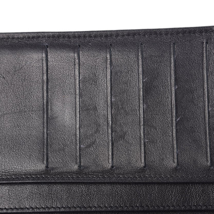 Chanel Calfskin Diamond Stitched Long Flap Wallet White 7 of 8