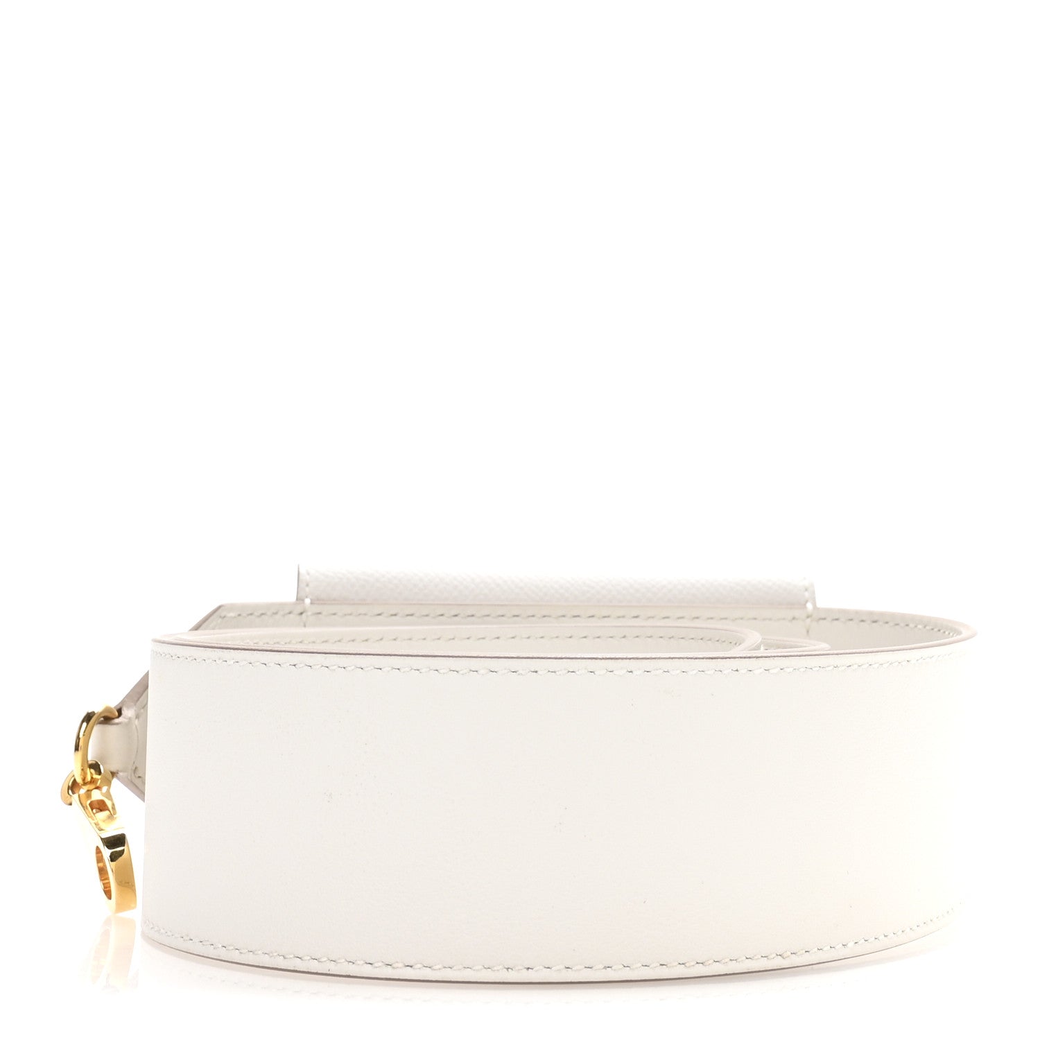 Hermes Swift Epsom Pocket Kelly Shoulder Strap Craie Mushroom 2 of 6