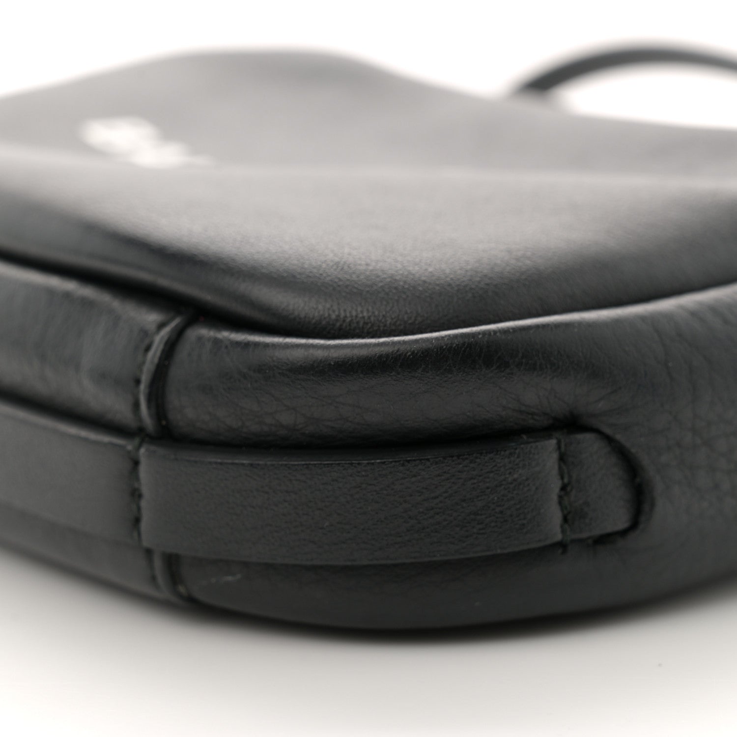 Balenciaga Calfskin Logo XS Everyday Camera Bag Black 9 of 12