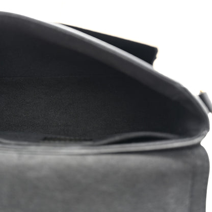 Louis Vuitton Grained Calfskin Lockme Tender Black 5 of 9