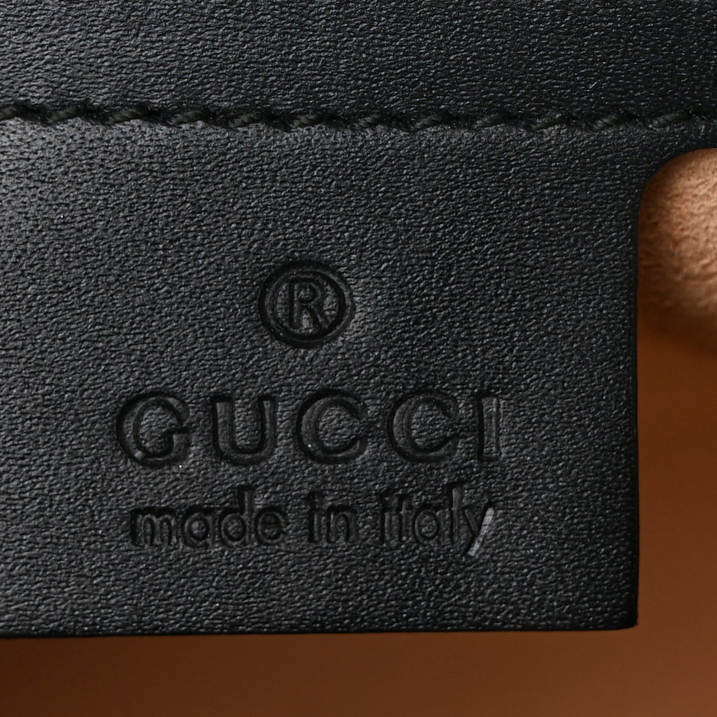 Guccissima Medium Padlock Shoulder Bag Black