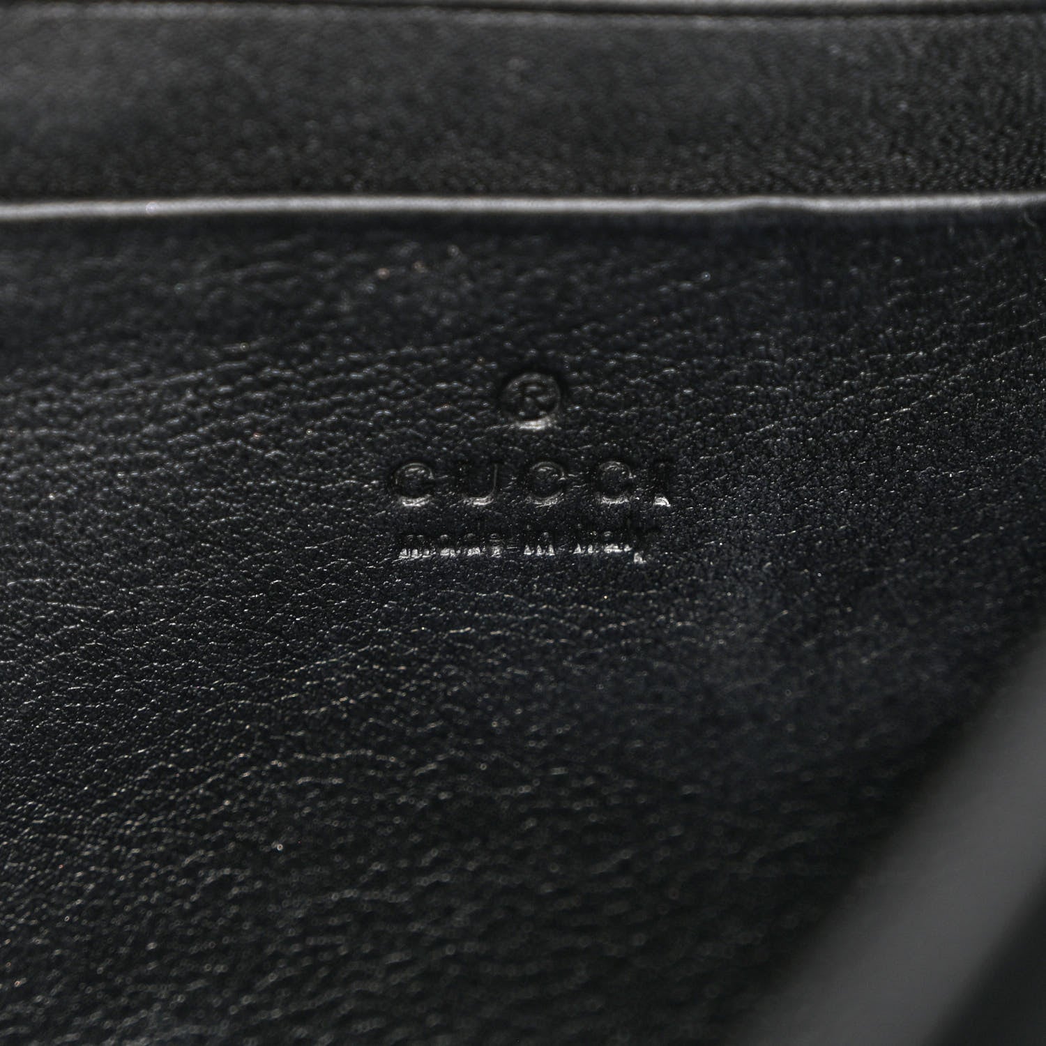Gucci Velvet Matelasse GG Marmont Chain Wallet Black 6 of 13