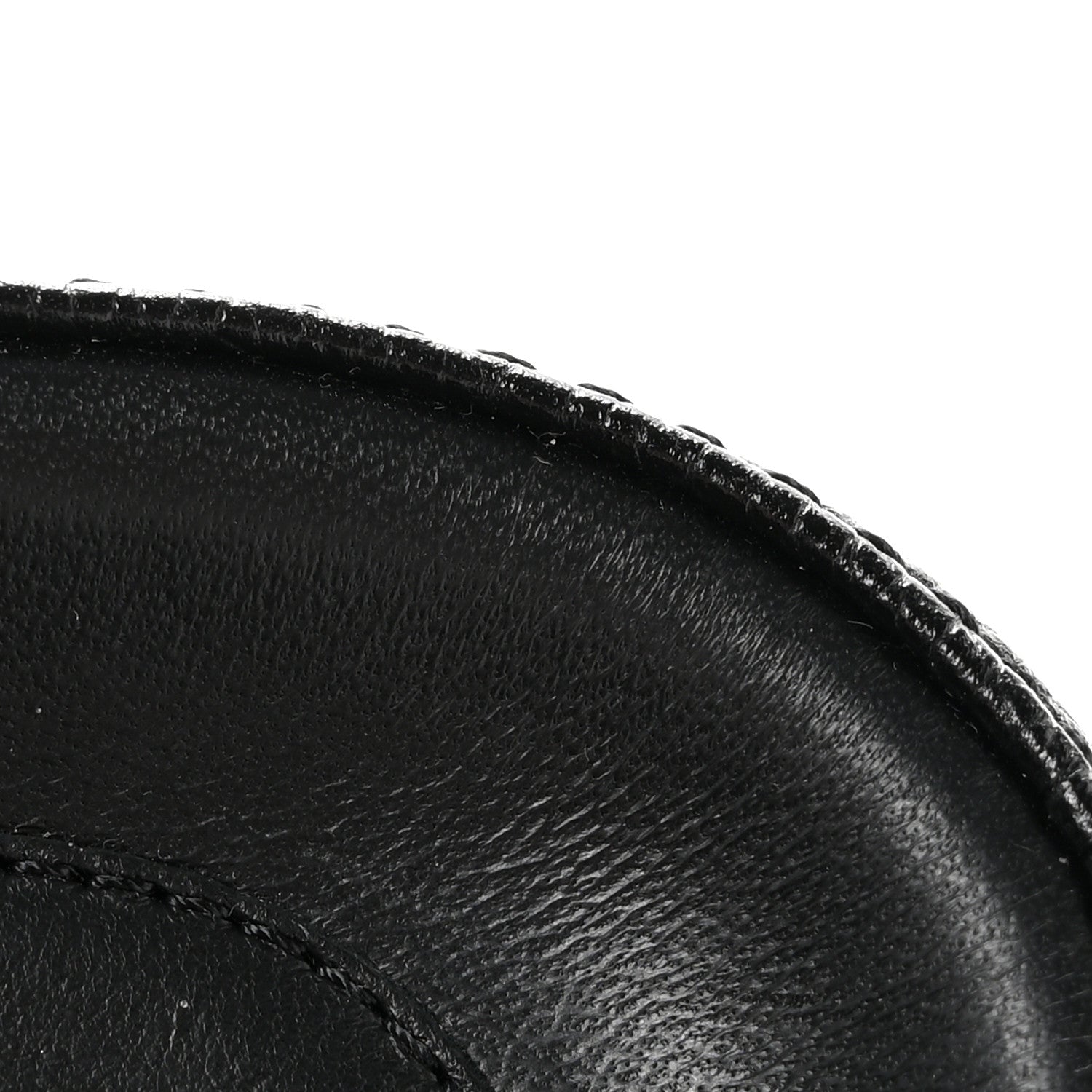 Chanel Grained Calfskin Velcro Dad Sandals 36 Black 10 of 11