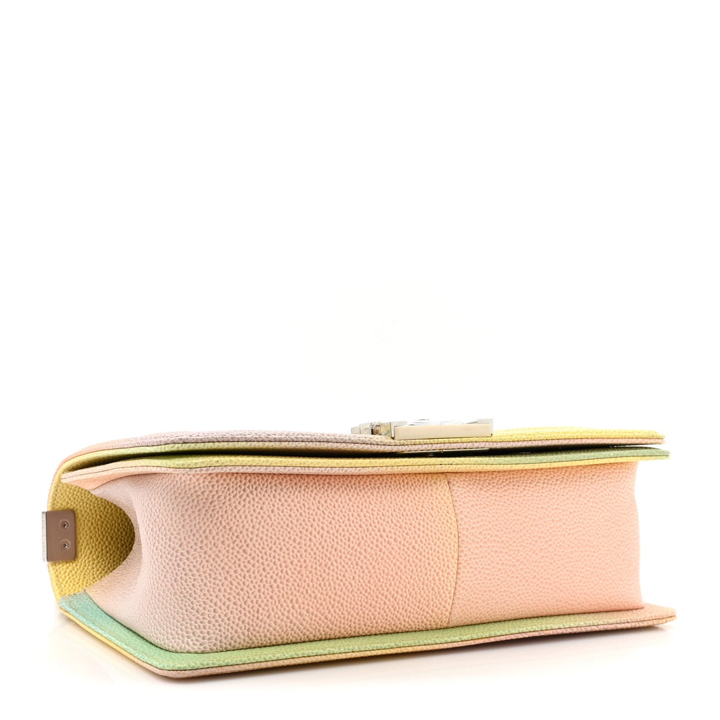 Caviar Quilted Medium Cuba Rainbow Boy Flap Multicolor