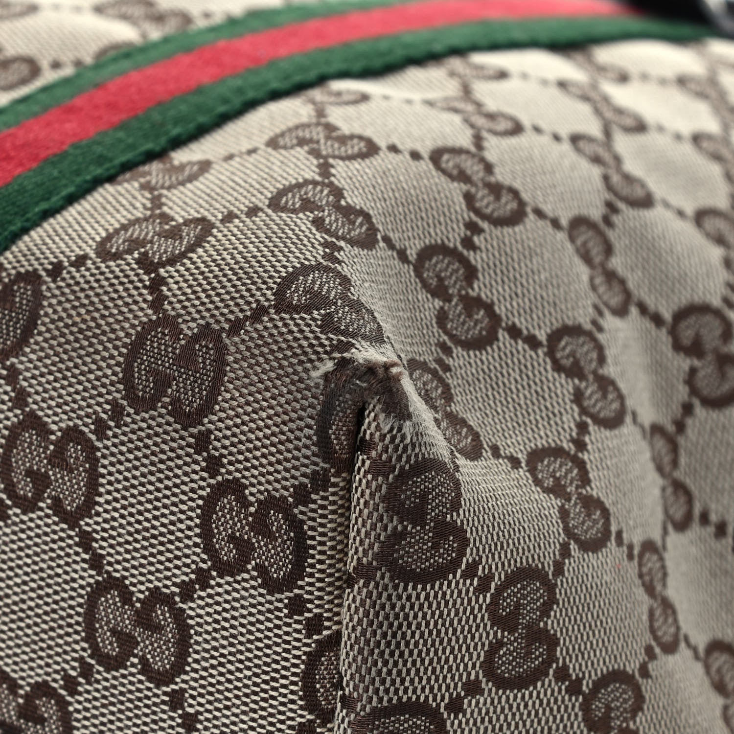 Gucci Monogram Large Jolicoeur Tote Brown 6 of 8