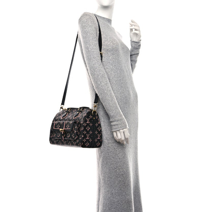 Louis Vuitton Monogram Fall for You Speedy Bandouliere 25 Black 2 of 8