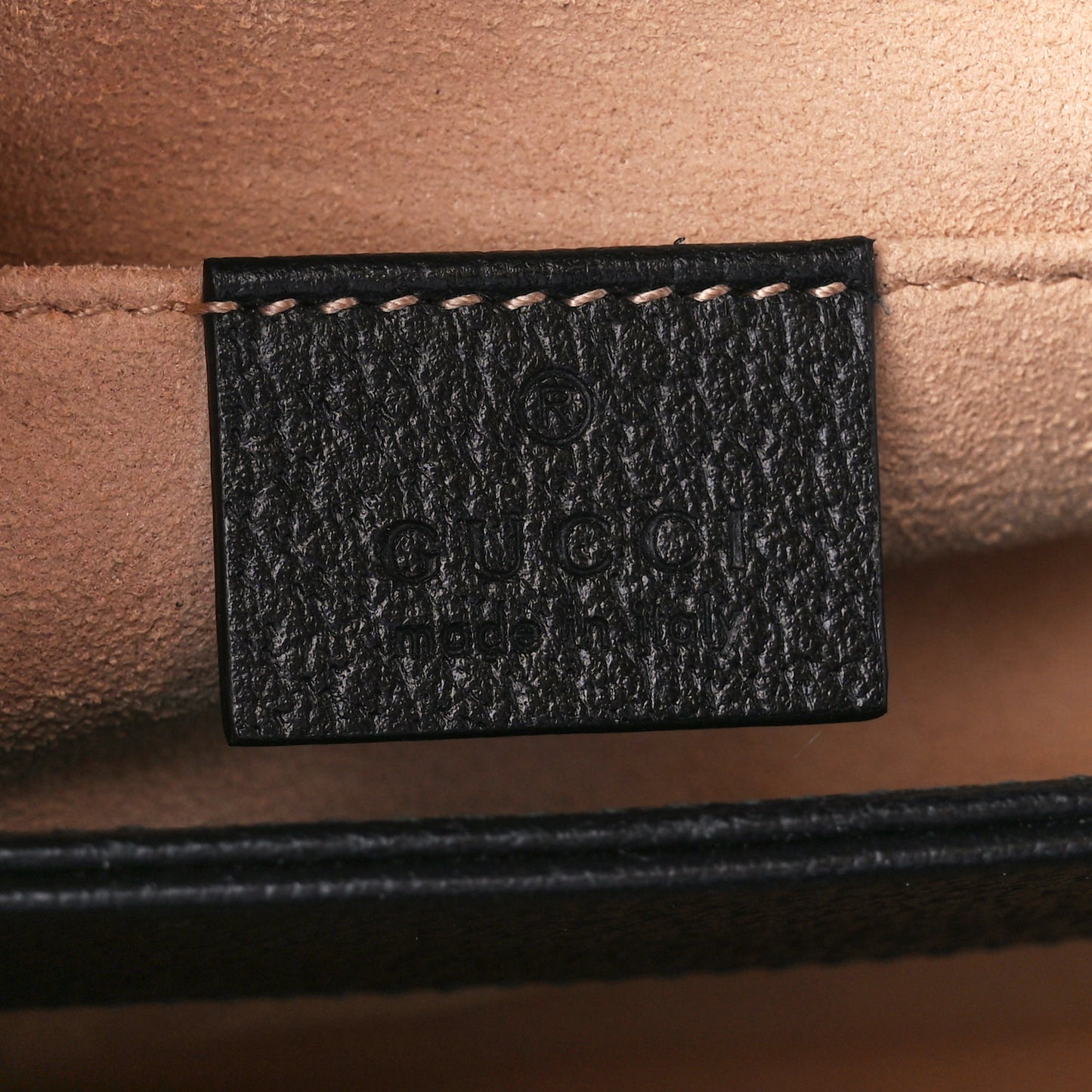 Calfskin GG Web Small Ophidia Chain Shoulder Bag Black