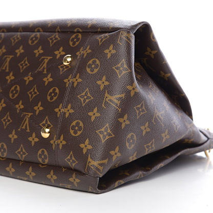 Louis Vuitton Monogram Braided Artsy MM Saphir Imperial Yellow 9 of 9