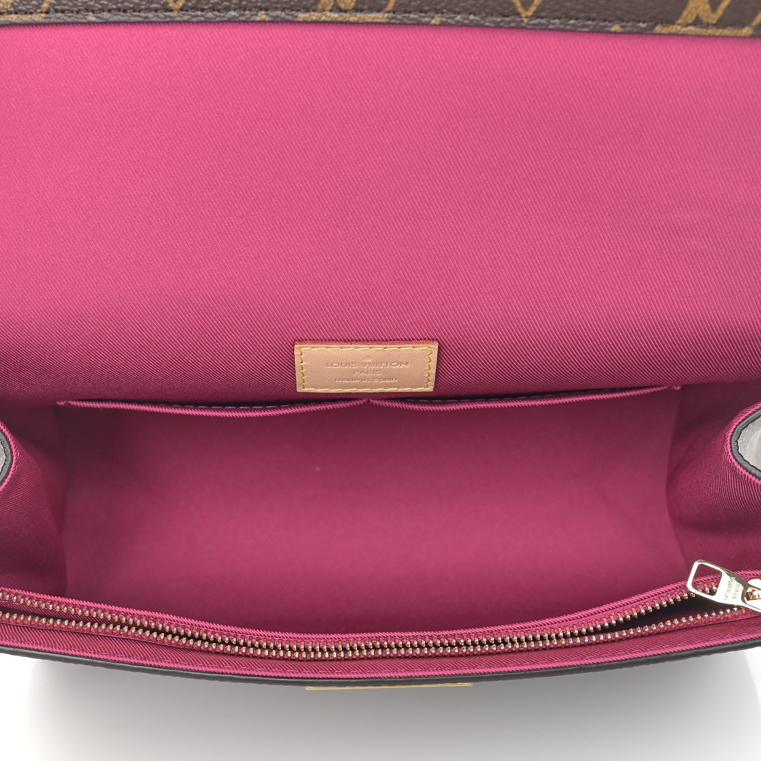 Louis Vuitton Monogram Cluny BB Bordeaux Fuchsia 5 of 9