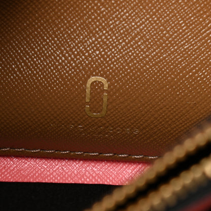 Marc Jacobs Saffino Snapshot Wallet on Chain Black Rose 6 of 9