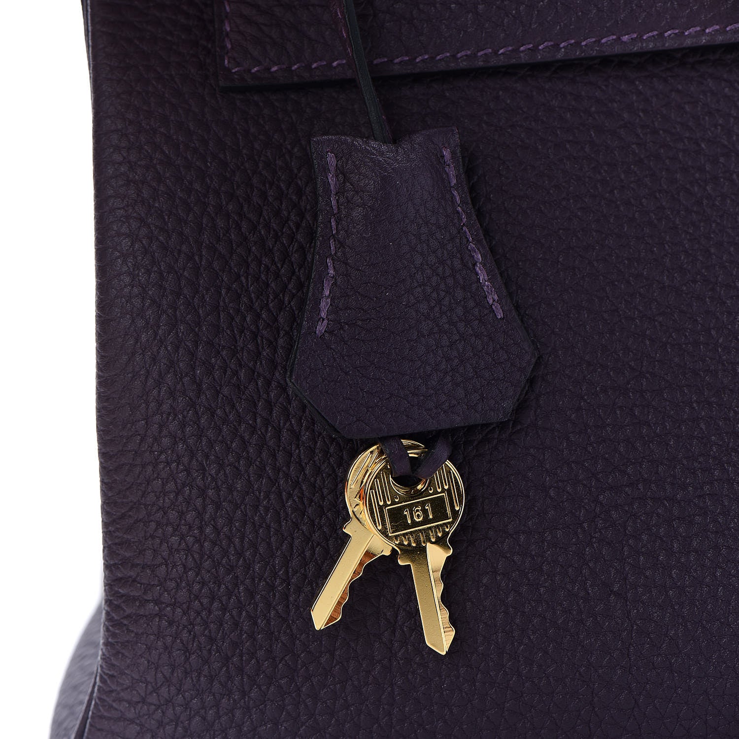 Hermes Togo Kelly Retourne 25 Raisin 33 of 38