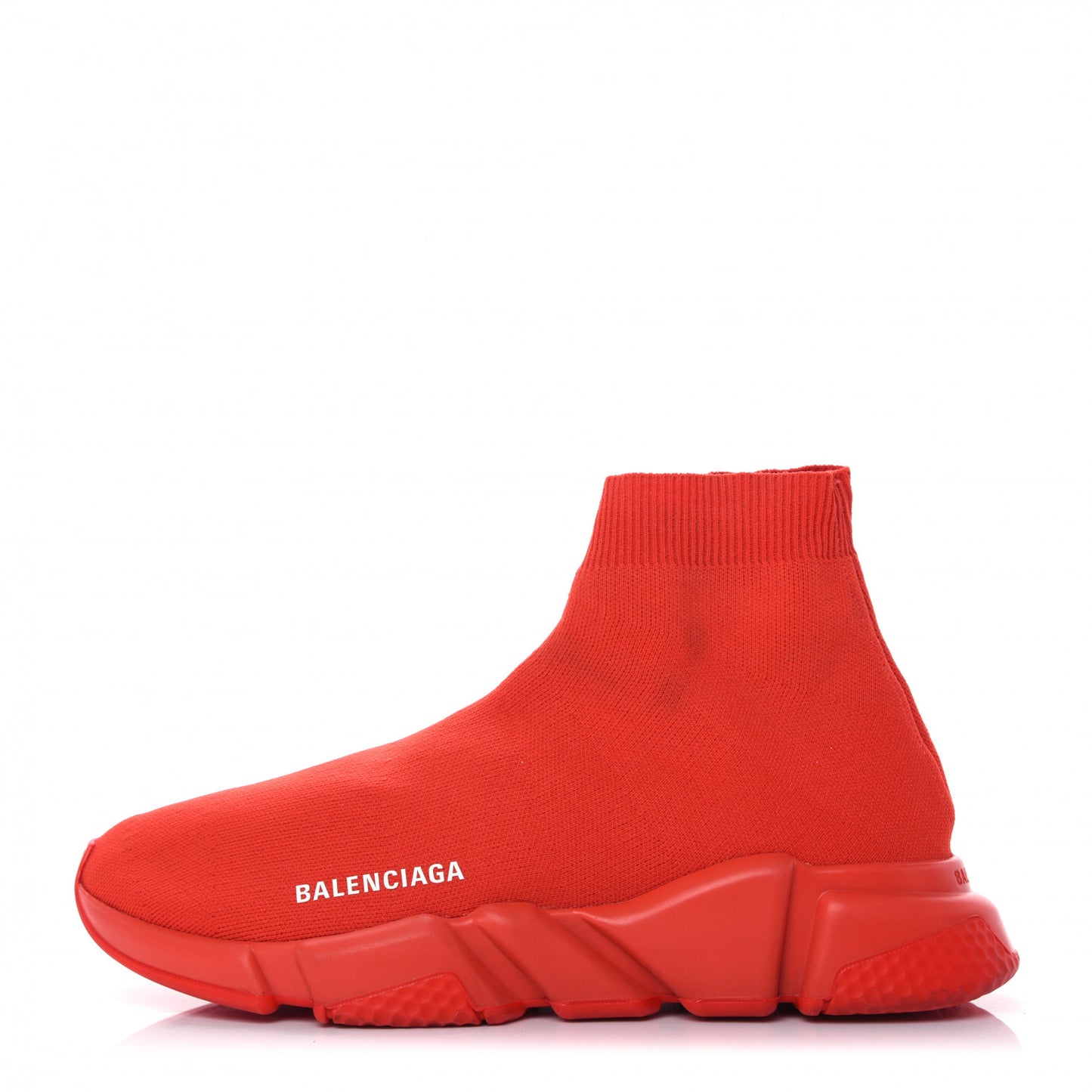 Neoprene Knit Mens Speed Sneakers 40 Rouge