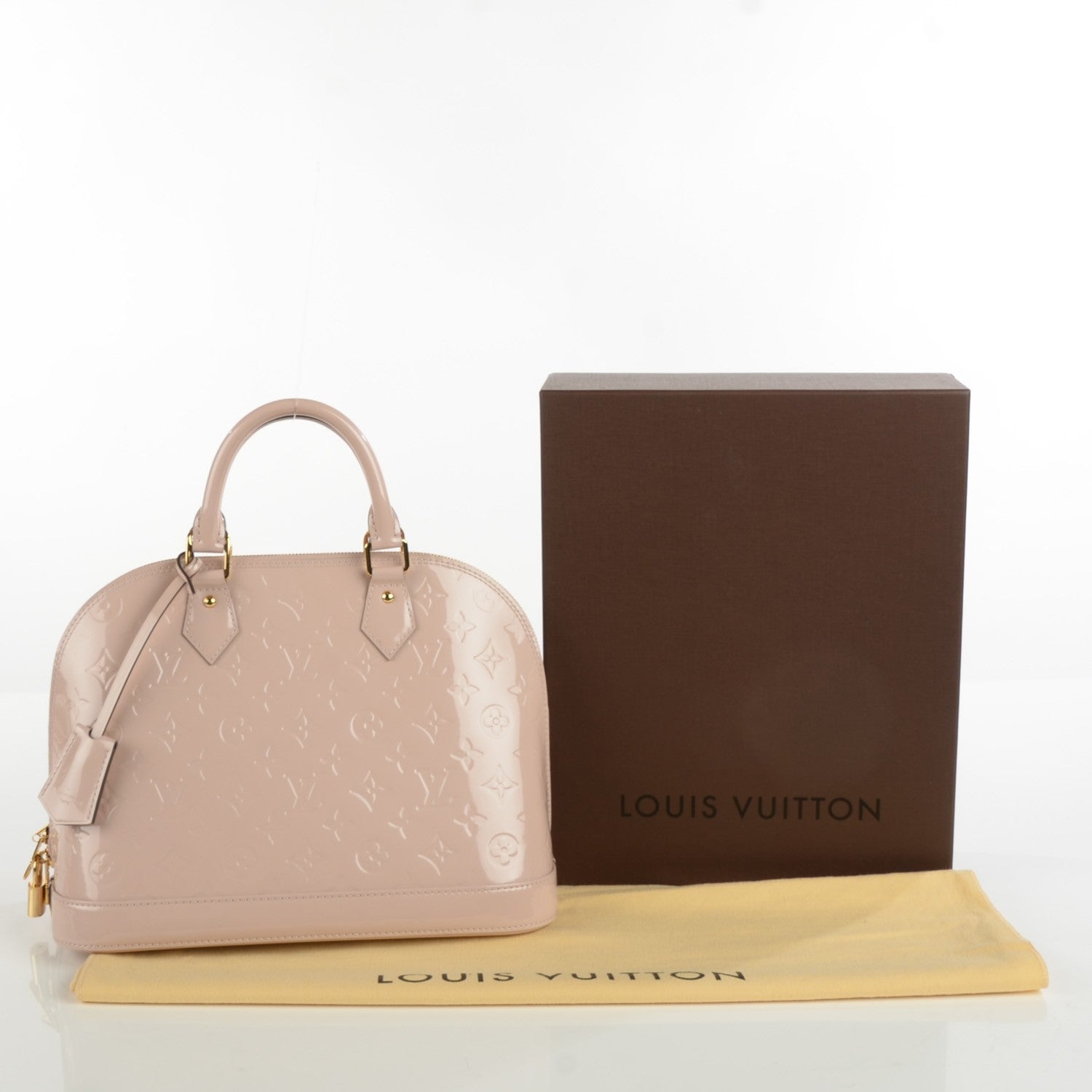 Louis Vuitton Vernis Alma PM Rose Angelique 5 of 8