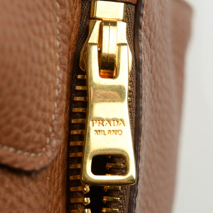 Prada Vitello Daino Tote Caramel 10 of 11