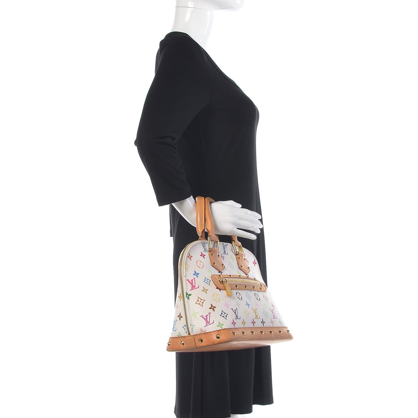 Monogram Multicolor Alma White