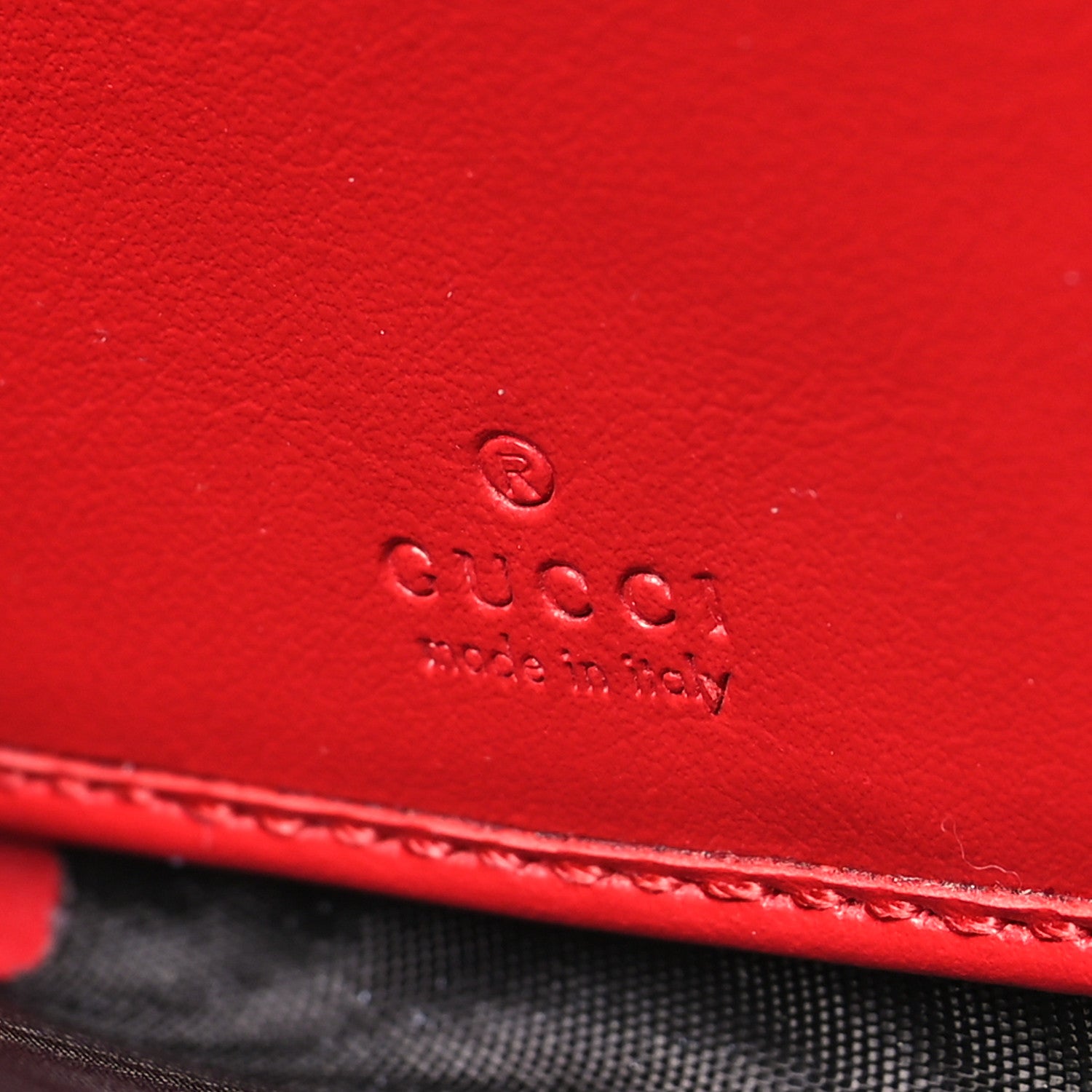 Gucci Calfskin Matelasse GG Marmont Zip Around Wallet Hibiscus Red 6 of 12