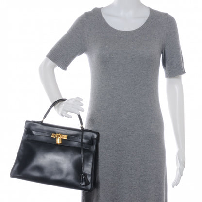Hermes Box Kelly 32 Black 2 of 10