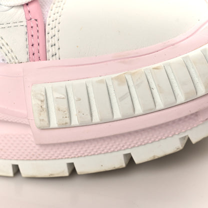 Louis Vuitton Canvas LV Squad Sneakers 39 White Pink 8 of 10