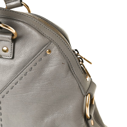 Saint Laurent Calfskin Large Muse Gray 14 of 20