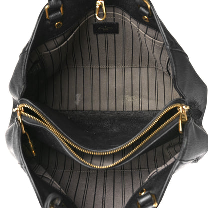 Louis Vuitton Empreinte Montaigne MM Black 4 of 11