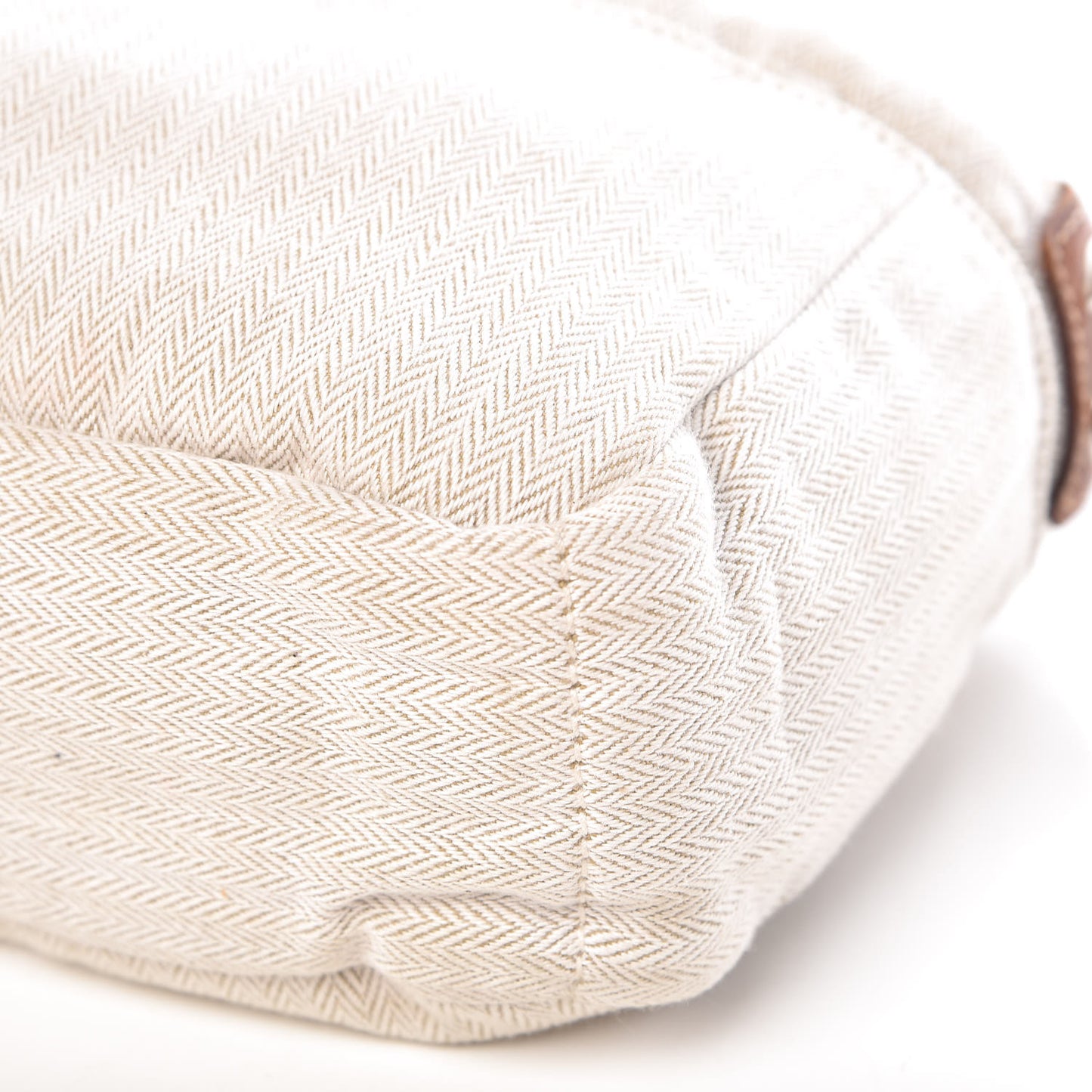 Canvas Barenia Fourbi 20 PM Pouch Naturel Fauve