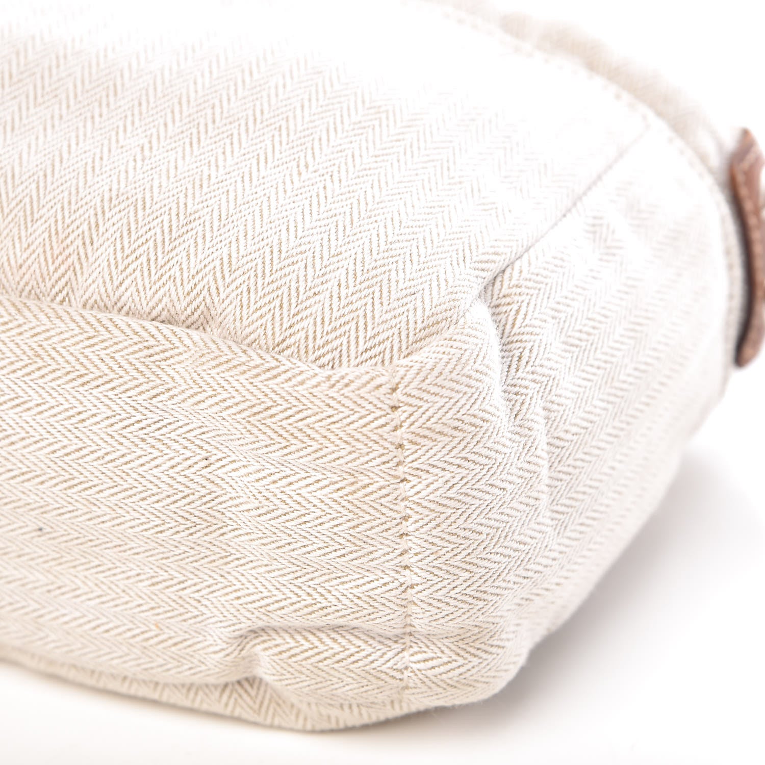 Hermes Canvas Barenia Fourbi 20 PM Pouch Naturel Fauve 8 of 8