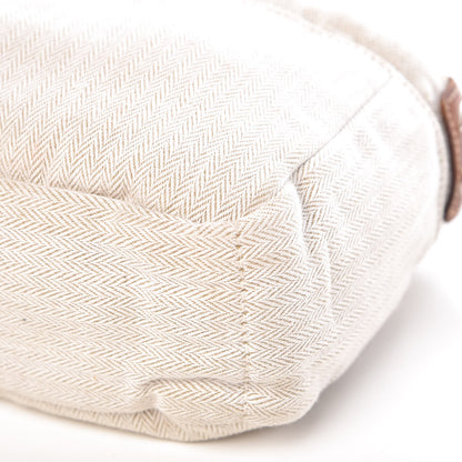Hermes Canvas Barenia Fourbi 20 PM Pouch Naturel Fauve 8 of 8