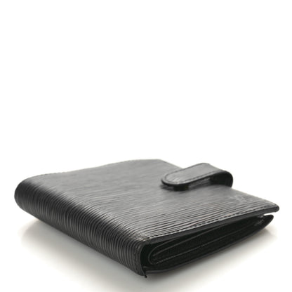 Louis Vuitton Epi Porte-Billets Compact Wallet Black 4 of 8