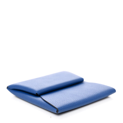 Hermes Evercolor Bastia Coin Purse Bleu France 4 of 7