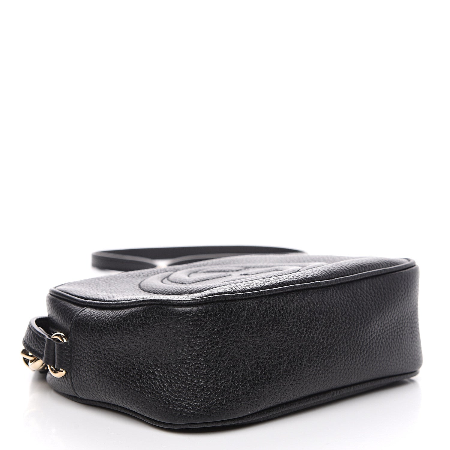 Gucci Pebbled Calfskin Small Soho Disco Bag Black 3 of 9
