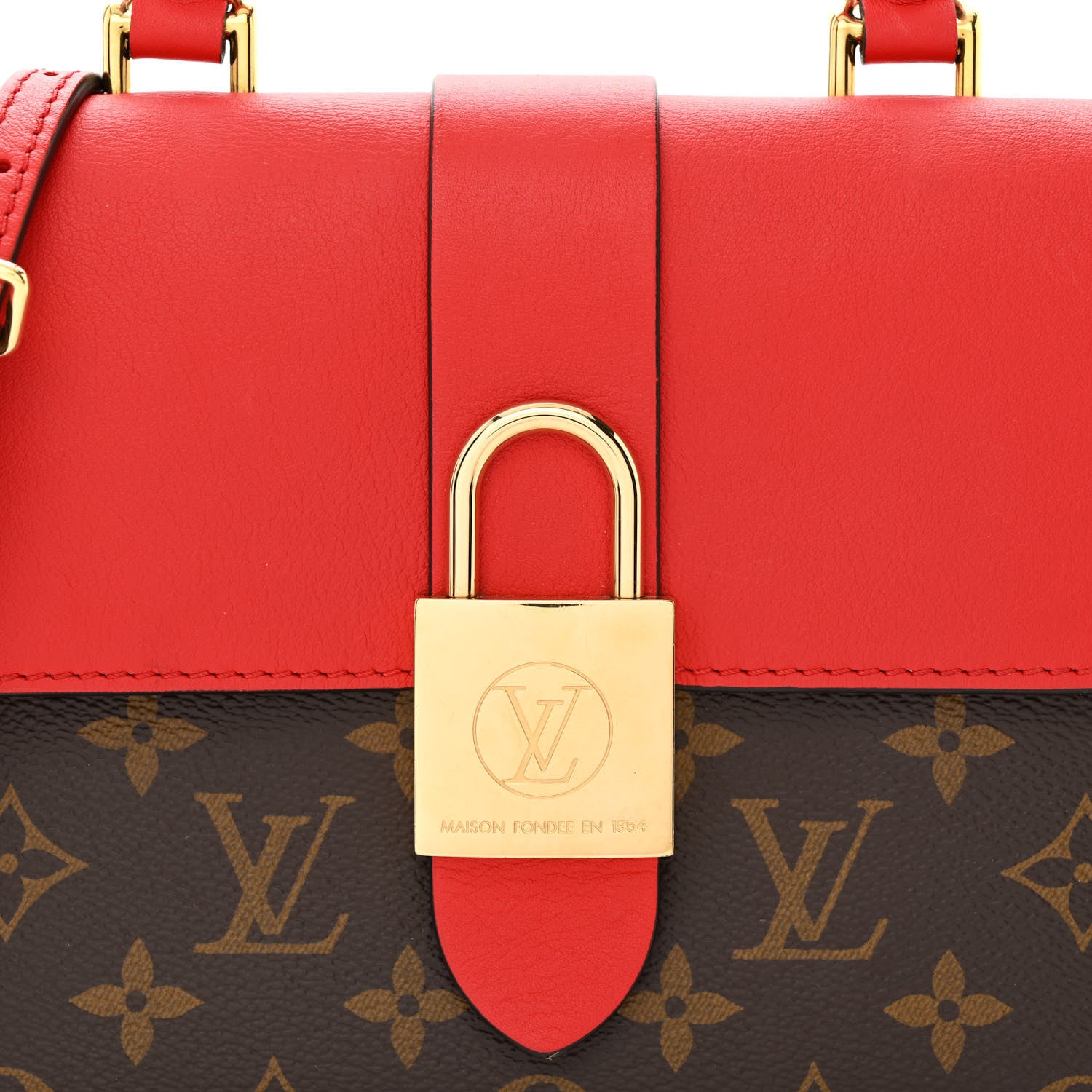Louis Vuitton Monogram Locky BB Coquelicot 8 of 10