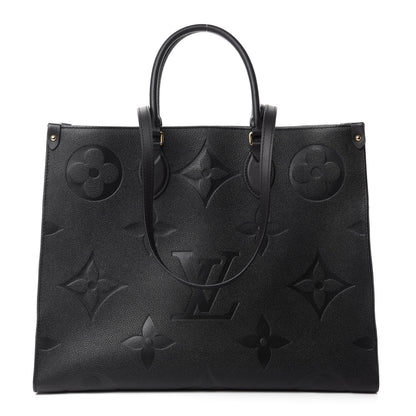 Louis Vuitton Empreinte Monogram Giant Onthego GM Black 1 of 10