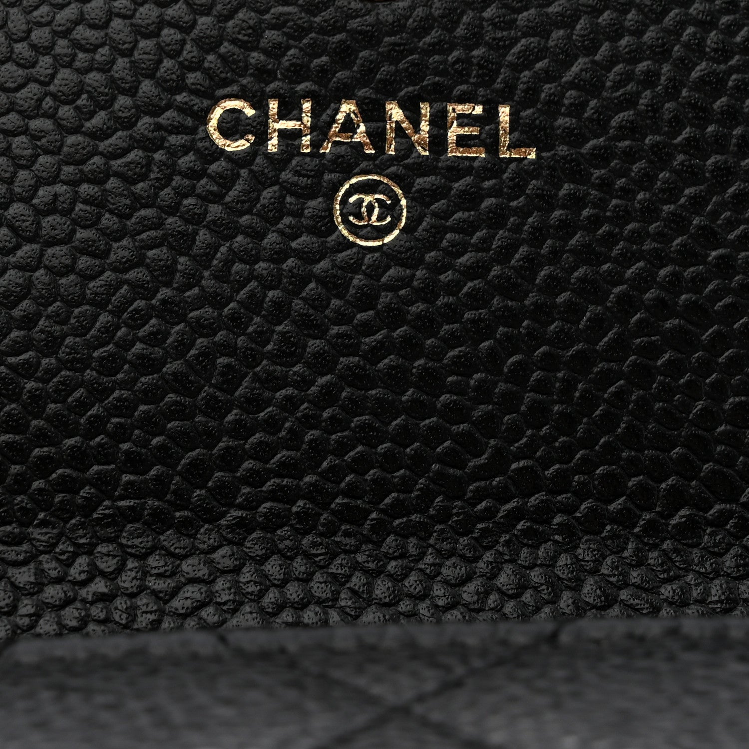 Chanel Caviar Quilted Large Gusset Flap Wallet Black 5 of 9