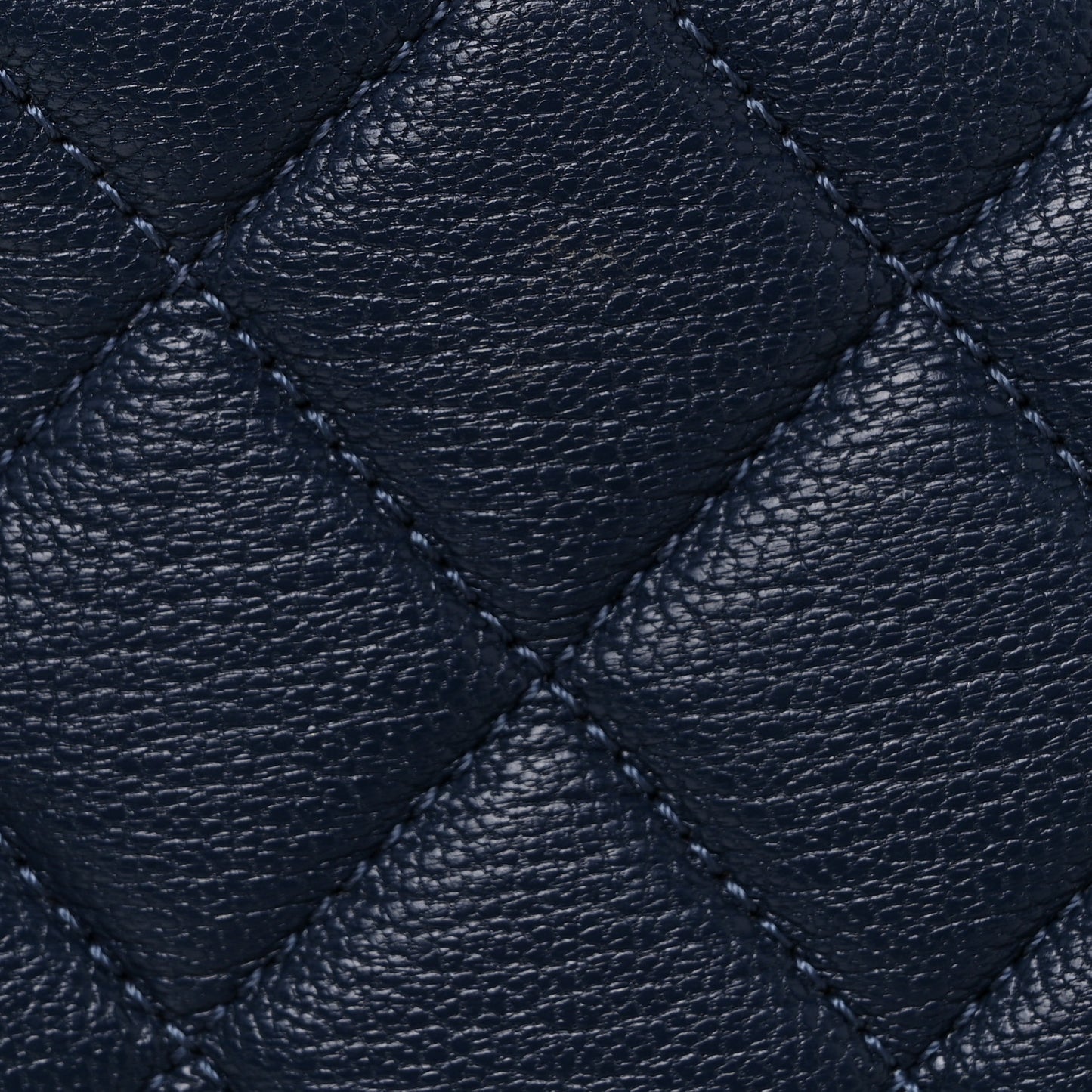 Goatskin Quilted Tri-Color Medium In & Out Camera Case Navy Turquoise Pink