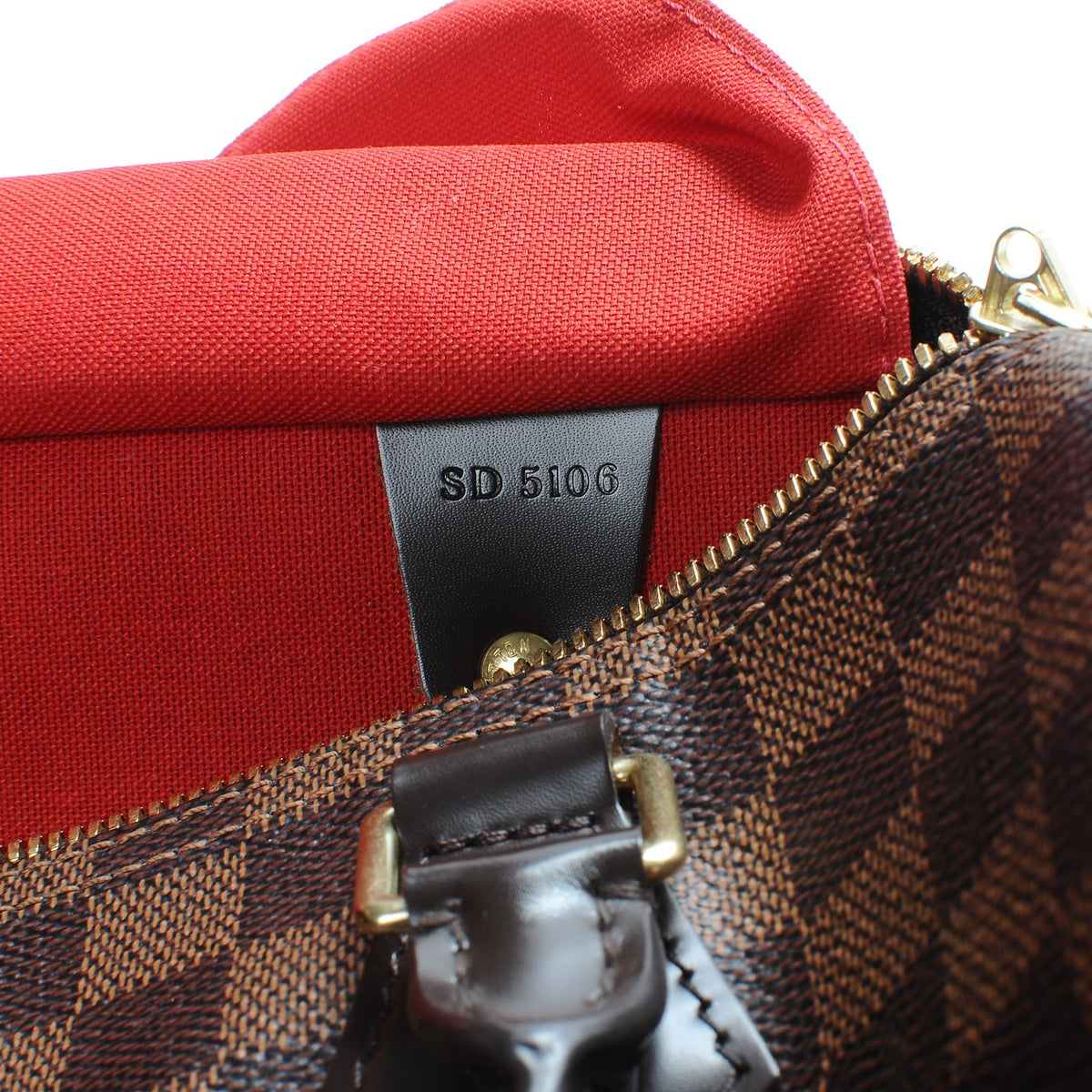 Damier Ebene Speedy Bandouliere 25