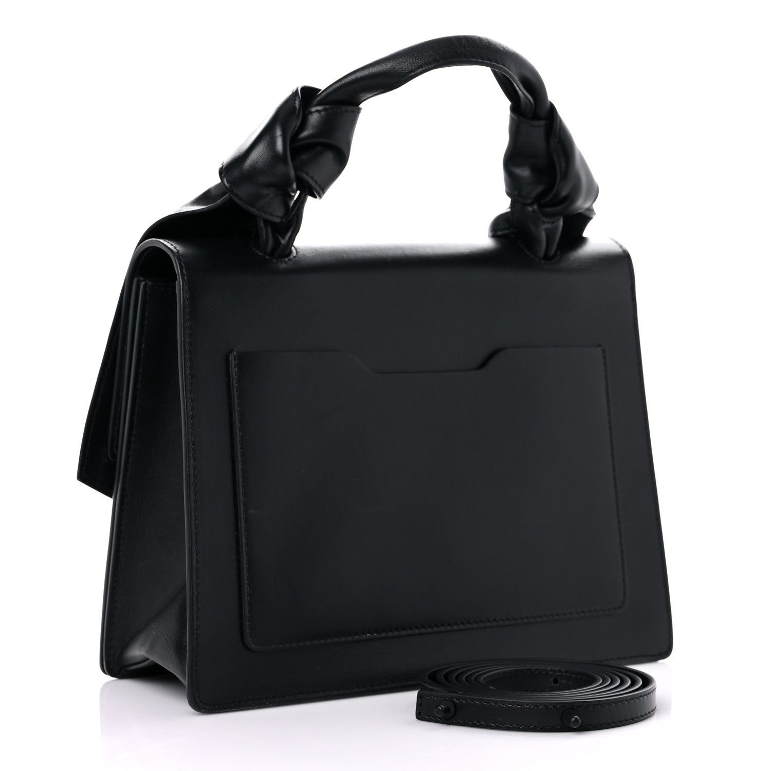 Off-White Calfskin New Jitney 2.8 Bag Black 2 of 24